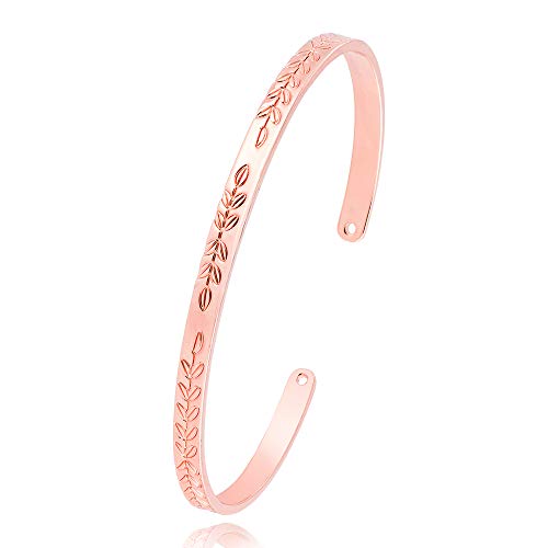 SENFAI Olive Branch Bracelet Lettering My Maid of Honor Today My Sister Forever