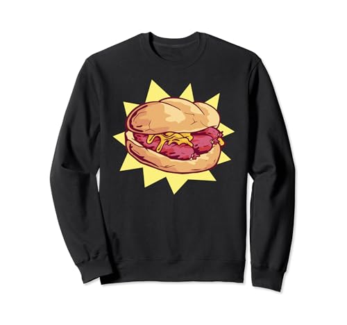 Saucisse Burger Fastfood allemand pour homme, femme et enfant Sweatshirt