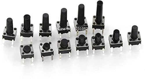 Tactile switch de 4 pines y 6x6 mm fabricados para alta precisión en proyectos DIY 3