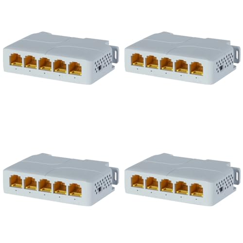 Extension PoE 100m pour caméra IP avec ce répéteur commutateur réseau 5 ports gigabit