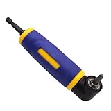 1/4 Inch 90° Degree Right Angle Attachment Drill Driver Screwdriver Extension Holder Adapter Corner...