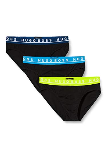 Preisvergleich Produktbild BOSS Herren Brief 3P Special Unterwäsche, Mehrfarbig (Schwarz), XXL