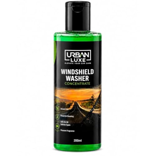 Image of Windshield Washer Fluid for Car Windshield Cleaner Liquid in Concentrate Form (20mL Enough for 1L Tank) Get A Streak Free Finish with Our Car Wiper Liquid 200mL