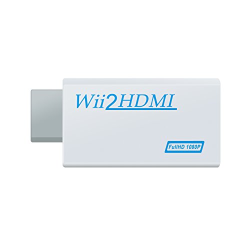 Adaptador de áudio de saída de áudio de áudio de saída conversor Wii to Hdmi, Wii2HDMI 3,5 mm, saída