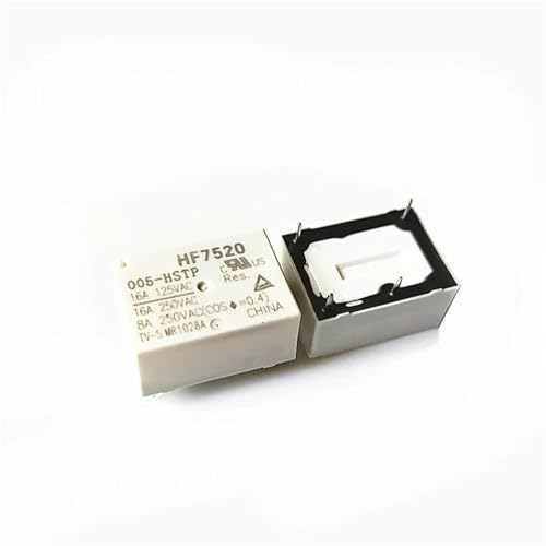 Relé HF7520 12V de 16A y 4 pines componentes de conmutación para placas impresas PCB 3