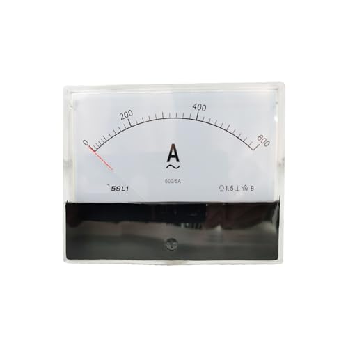 1�� 59L1-A 50/5A 300/5A 400/5A 600/5A AC �A�i���O ���[�^�[ �p�l�� AMP �d���d���v�Q�[�W �ψ��� 120 * 100MM Amperimetro(59C23 DC1KA 75mV)