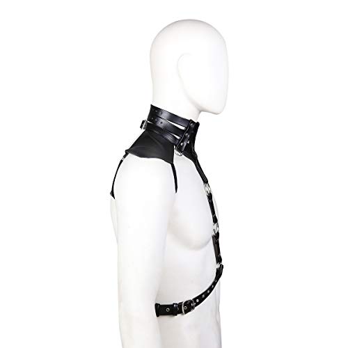 Women Punk Waist Belt Leather Harness Women Punk Leather Harness Body Chest Straps Skinny Body Adjustable Belts Gothic Clothing Ladies' star leather2