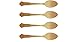 Pantryware Essentials Pantry Spoon 200-200 7.75" Wooden Cutlery Spoons with Elegant Handle, 0.5" Height, 1" Width, 7.75" Length (Pack of 200)