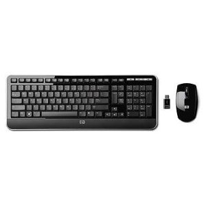 Pack HP clavier et souris sans fil 2,4 GHz pour le télétravail