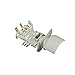 Produktbild Lampenfassung E14 Thermostat Adapter Kühlthermostat Kühlschrank Original Whirlpool Bauknecht 481010650381 Indesit C00380774 Lampenfassung und Halterung ATEA auf RANCO