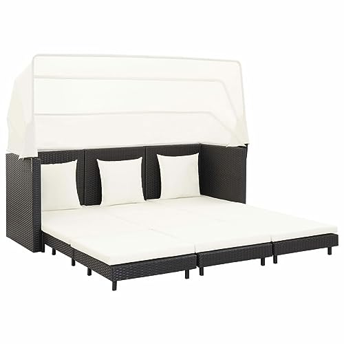 Questo divano può essere facilmente convertito in un divano letto per una, due o tre persone se allungate i sedili a vostro piacimento.