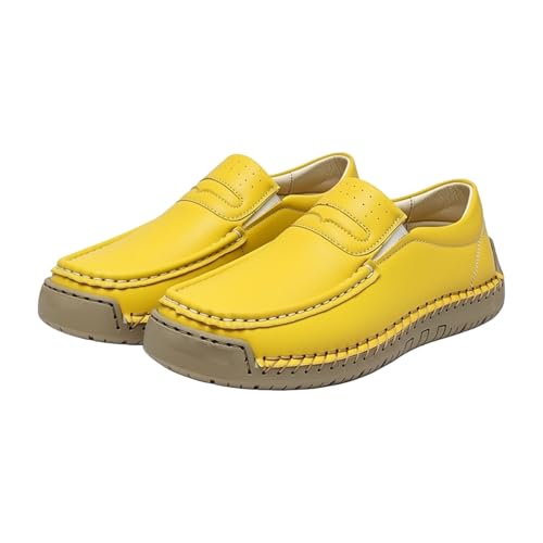 Mocasines cómodos de mujer sin cordones talla 39.5 para caminar sin dolor