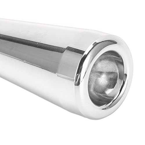 Bocal de trompete de metal 3C, mais grosso e pesado, para a maioria dos trompetes padrão (prata)