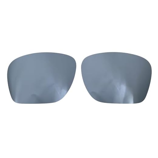 Wetnenss Substituição para óculos de sol Oakley Sylas OO9448 57 mm/1,5 mm polarizado/fácil de instalar (prata)