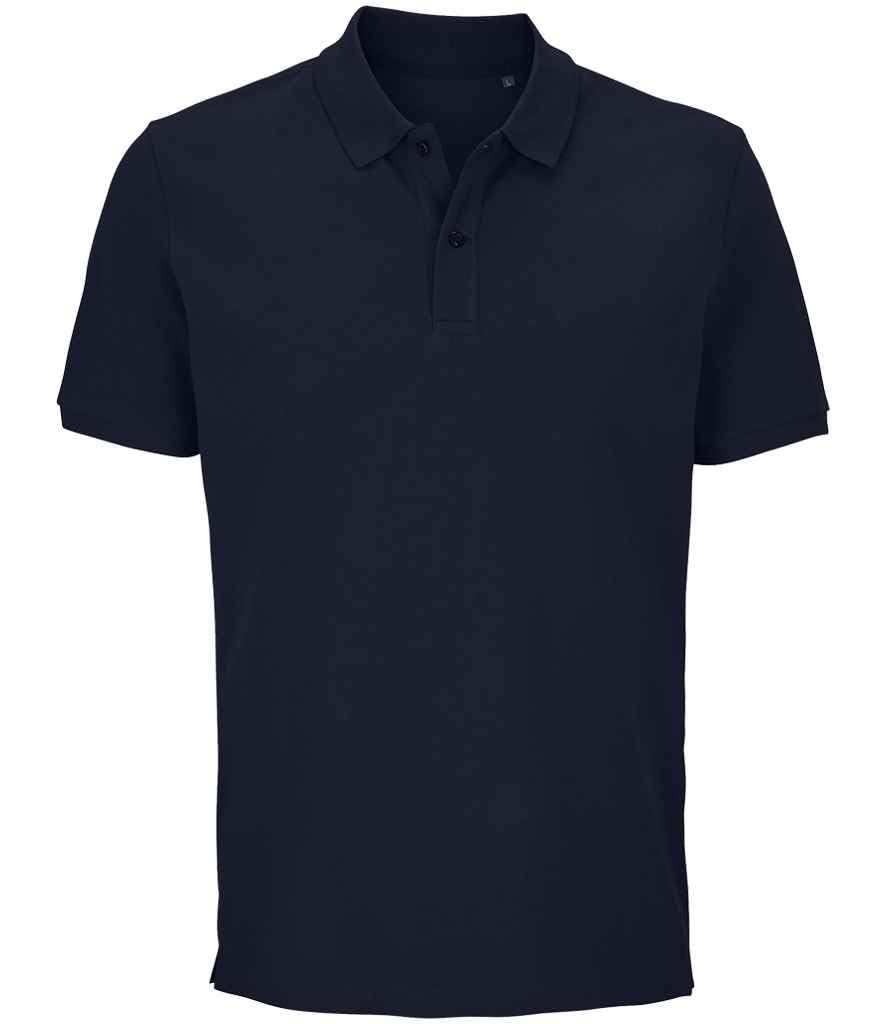 Coozo Unisex French Navy Pegase Short Sleeve Piqué Polo Shirt - Xxs