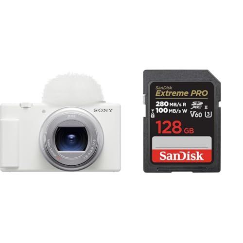 SONY(\j[) RpNgfW^J VLOGCAM VlogpJ ZV-1II EBhXN[t Y[Y zCg ZV-1M2 W + y TfBXN Ki z SanDisk SDJ[h 128GB SDXC Class1