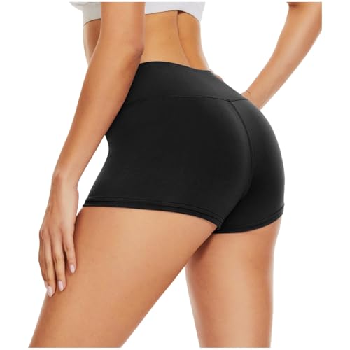 DDOBB Radlerhose Damen Kurz Shorts Unter Kleid High Waist Sportshorts Bauchweg Unterhosen Hotpants Blickdichte Sporthose Boxershorts Gym Leggings(schwarz, S-M) DDOBB Radlerhose Damen Kurz Shorts Unter Kleid High Waist Sportshorts Bauchweg Unterhosen Hotpants Blickdichte Sporthose Boxershorts Gym Leggings(schwarz, S-M)