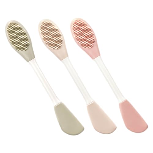 PLAFOPE Professional Silicone Mask Brush Face Mask Applicator Tool Scrubber Skincare Beauty Tool 3 Pcs