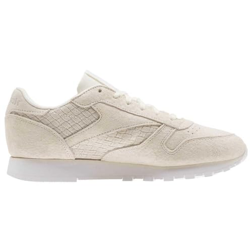 Baskets Basses Reebok Cl Lthr Woven Emb Ecru 37 12 - vue 7