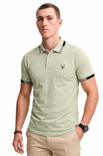 Image of Lymio Polo T Shirt for Men | Men Casual T-Shirt | Polo Available in Combo Pack of 2 (Polo-40-43)