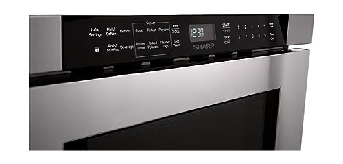 SHARP-SMD2440JS-24-in-12-cu-ft-Built-In-Stainless-Steel-Microwave-Drawer-Oven SHARP SMD2440JS 24 in 12 cu ft Built In Stainless Steel Microwave Drawer Oven