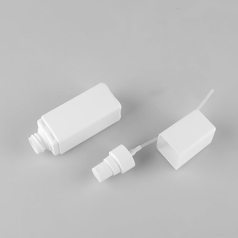 Vaporisateur Flacons Rechargeables de 60 ML, 75 ML, 90 ML, vaporisateurs vides, récipients de Voyage Portables en Plastique Blanc Vaporisateur Cheveux(75ml,30pcs)