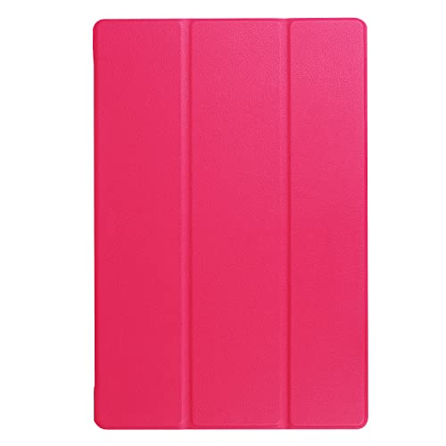 INSOLKIDON Compatible con Acer Iconia One 10 B3-A40 Tablet Funda Protectora Trasera de Cuero Bumper...