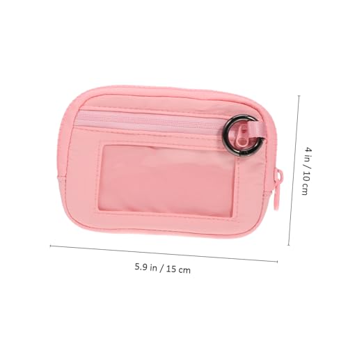 Pink Bag for Women Mini Women's Clutch Purse Small Coin Purse Card Holder2