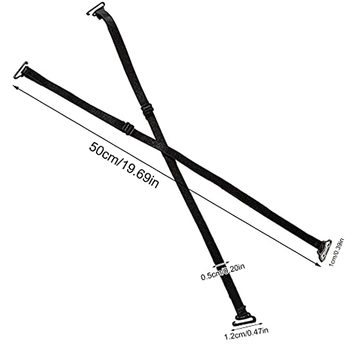 Bra Straps Replacement Adjustable - Decorative Thin Removable String Bra Shoulder Strap Detachable Lingerie Straps2