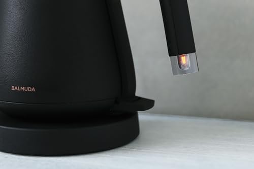 BALMUDA バルミューダ ザ・ポット 電気ケトル ブラック BALMUDA The Pot (KPT01JP-BK) + オリジナルドリップセット(ハリオ社製,V60)(ODS-HK1/JP) の商品画像 5
