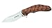 Fox Anso Flipper Folding Knife,Santos Wood Handle FX-302ST