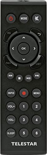 Telestar DIRA M 1 A - Digitalradio/Internetradio (DAB+ / DAB/UKW/FM/Internet, WLAN, Bluetooth 5.1, Farbdisplay, EWF Notfallwarnung) schwarz – Bild 8