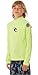 Rip Curl Boys Brand Wave UPF Long Sleeve Rash Vest 122BRV - Lime Junior Size - 16Y