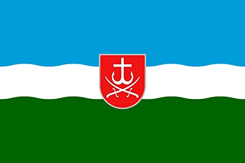 Drapeau Vinnytsia raion Oblast pavillon ukrainien grand format - 2
