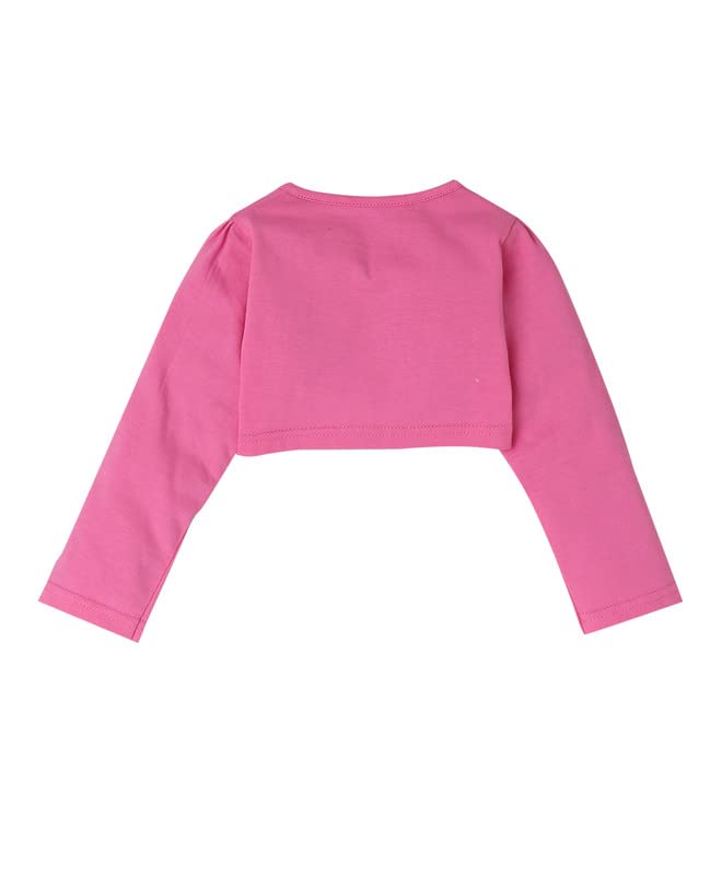 Image of BUMZEE Girl's Cotton Round Neck Shrug