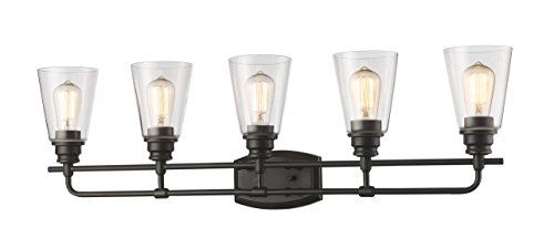 Z-Lite 428-5V-OB 5 Light Vanity, Olde Bronze - Amazon.com