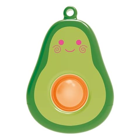 mciskin Simple Fidget Sensory Toy ,Flipping Board Toy,Stress Relief Sensory Hand Toy,Sensory Toy Toddler Early Educational Toy,Brain Development Toy For kids Toddler (Green Avocado) Cover
