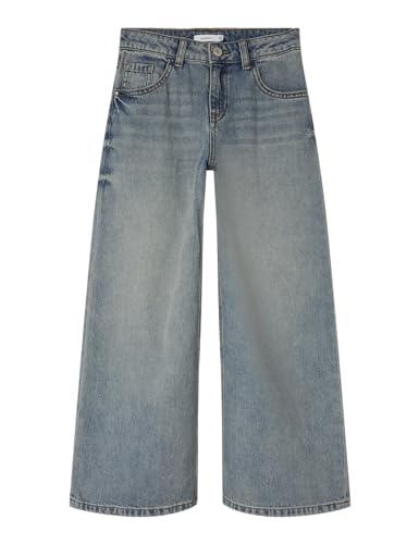 Jean extra wide fit fille Name It fini les pantalons serrés avec la coupe skater