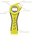 Kaying Jar opener for weak hands bottle opener for arthritic hands 5 in 1 Jar Opener 4 in 1 Jar Opener and Non Slip Lids Opener Is a very good help tool Help you open all the caps (Green)