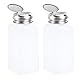 ULTECHNOVO 2Pcs Drücken Alkoholspender Leer Abschließbare Antistatische Push-Down-Pumpe Flaschen Platz Plastikflaschen