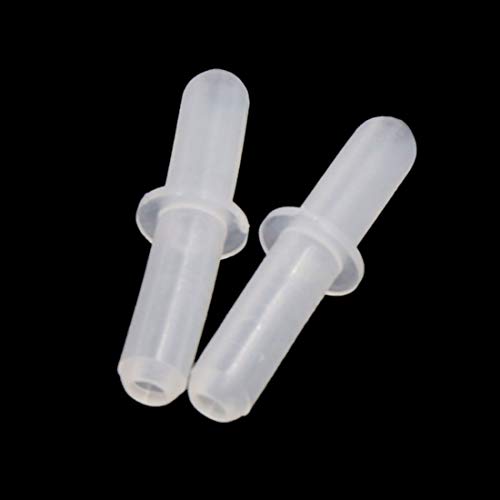 Image of uxcell 50pcs Clear Palstic Straight Airline Tubing Connector for Aquarium Tank