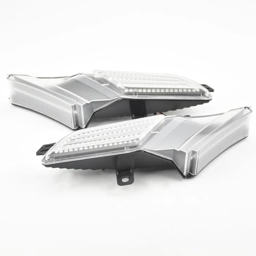 Clignotant LED Cayenne 957 finition Crystal White optique haut de gamme