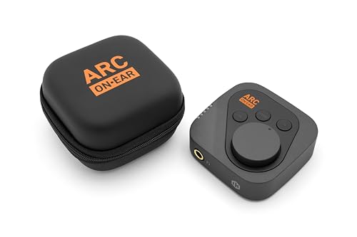 Image of IK Multimedia ARC ON•Ear Portable Headphone Correction System Studio Monitoring DAC Amplifier Virtual Speakers Calibration Profiles 250+ Headphones Standalone Presets