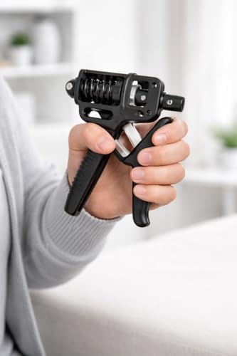 Busstier Ayarlanabilir Dirençli El Egzersiz Aleti Parmak Çalıştırıcı Kavrama Kuvveti Artırıcı Alt Kol Güçlendirme Fitness ve Terapi Antrenman Seti 5 150 kg - Görsel 6