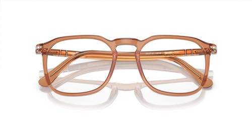 Image of Persol mens Po3337v Round Prescription Eyewear Frames