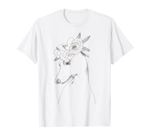 Blumenstrauß | Englischer Windhund T-Shirt