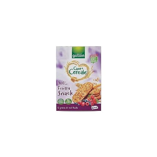 GULLON CUOCUOR DI CEREALE OATS W/GRAINS FRUTTA SNACK 240G