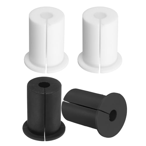 Œillets muraux pour câbles en silicone blanc noir kit routage Ethernet 25mm