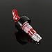 4PCS Automatic Measured Bottle Pourer, Quick Shot Spirit Liquor Pour Spouts, 50ml Liquor Bottle Pourers Wine Cocktail Dispenser Hot ﻿ (Red)