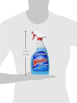 SC Johnson SC Johnson 08521 Windex Glass Cleaner, 32-Ounce, Blue, 32 Fl Oz (Pack of 1)